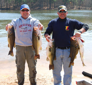 5 fish limit of 39.34 pounds with a 9.93 kicker fish